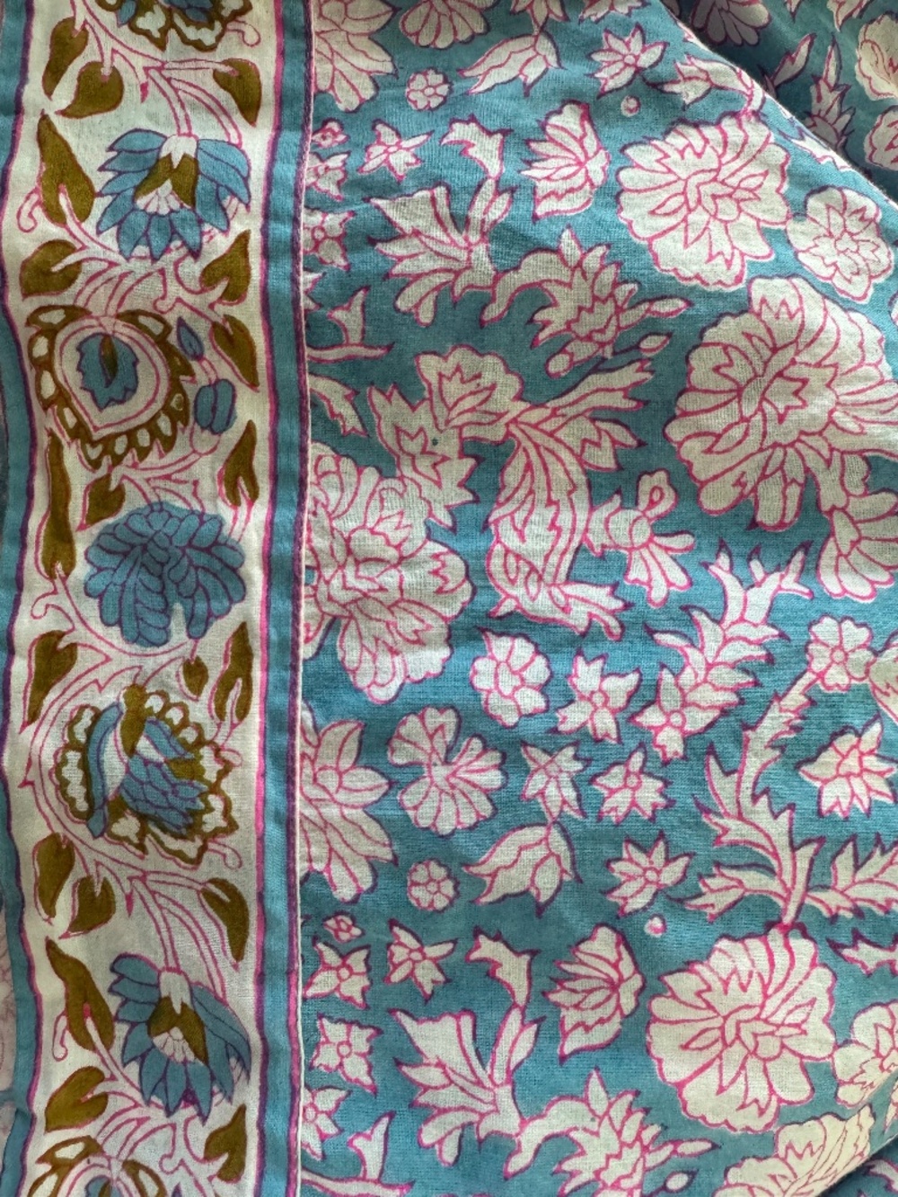 NWT, SZ BLOCKPRINTS, HAND PRINTED, PRIYA DRESS - Picture 12 of 14